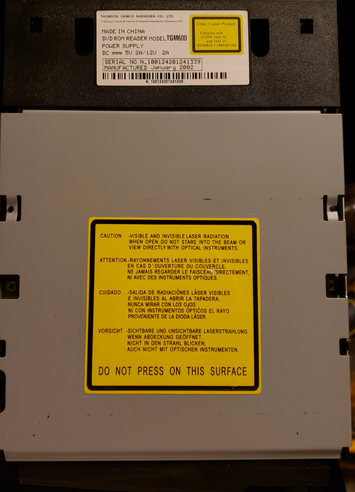 Original Xbox Thomson TGM600 DVD Drive Capacitor Replacement Kit