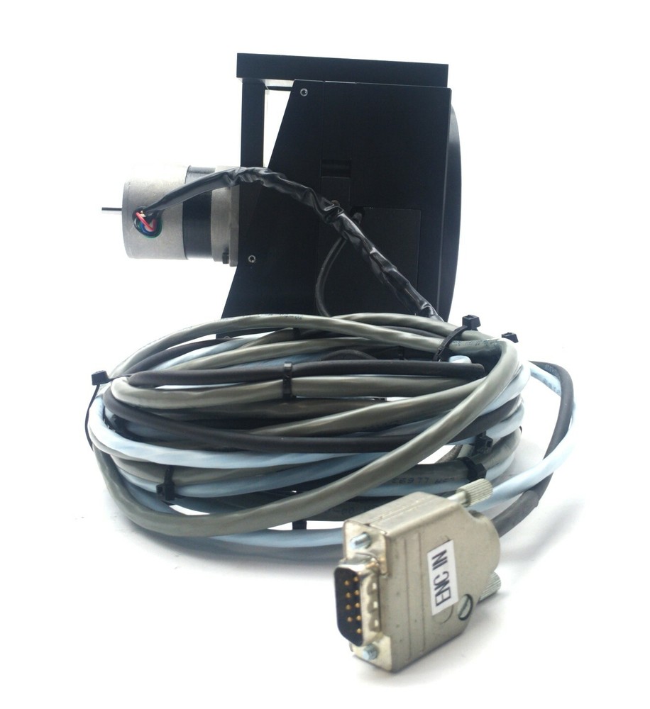Visicon Rotary Stage w/Servo Motor & Encoder 5 13/16" Stage .0005° FineScan 80