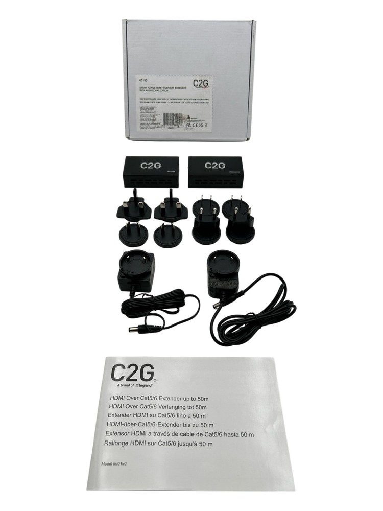 C2G 60180 HDMI Over Cat5/6 Extender Kit