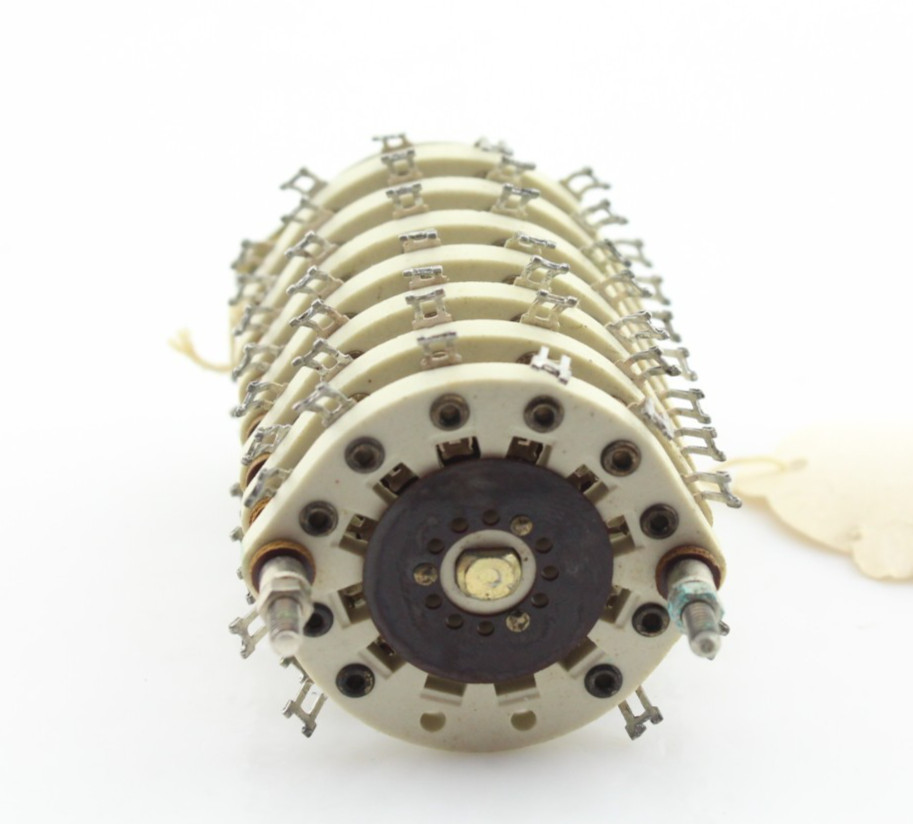 Centralab Style 7 Deck 8 Position Rotary Switch w Home Non Shorting Ceramic MIL