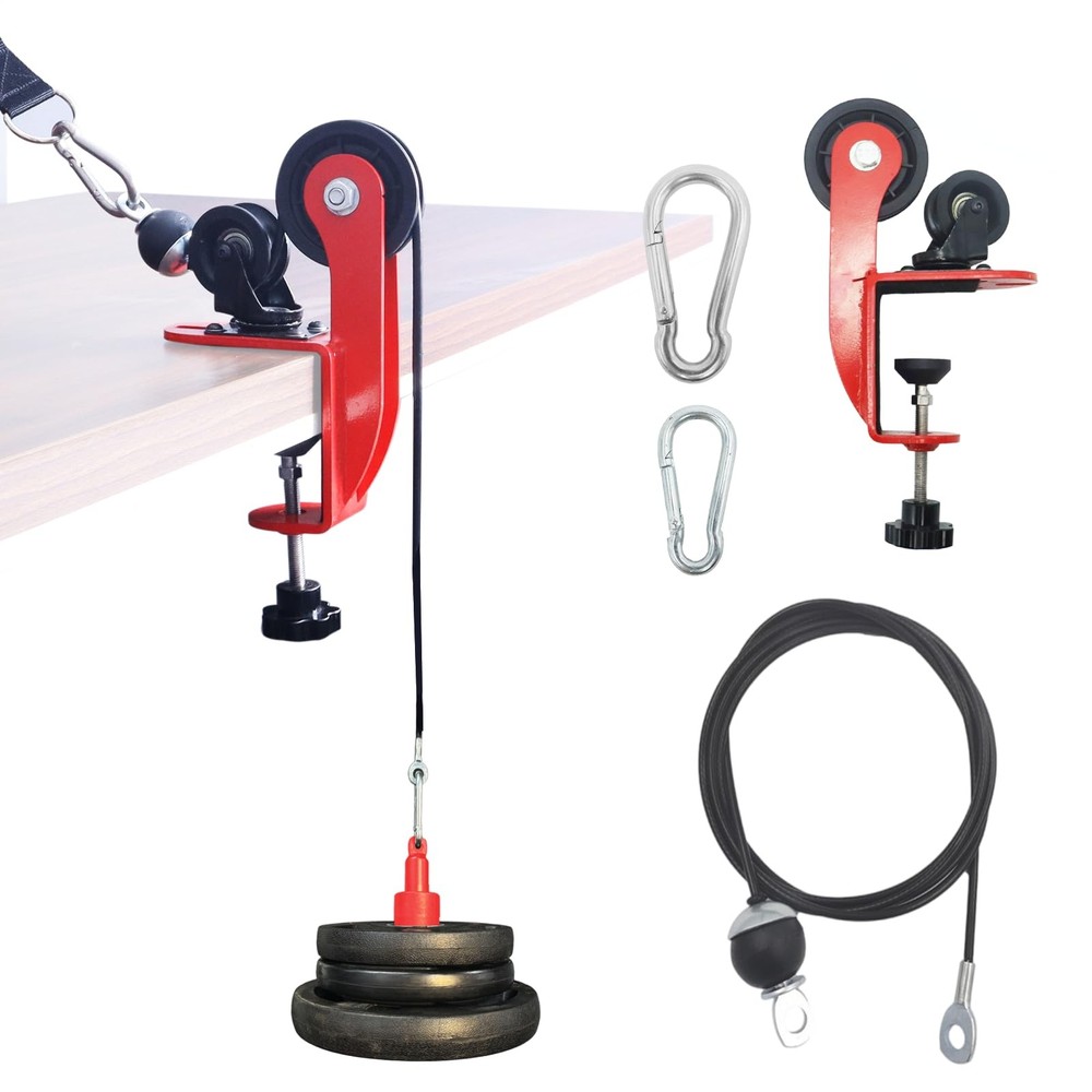 Arm Wrestling Training Pulley System, Forearm Workout Table Equipment