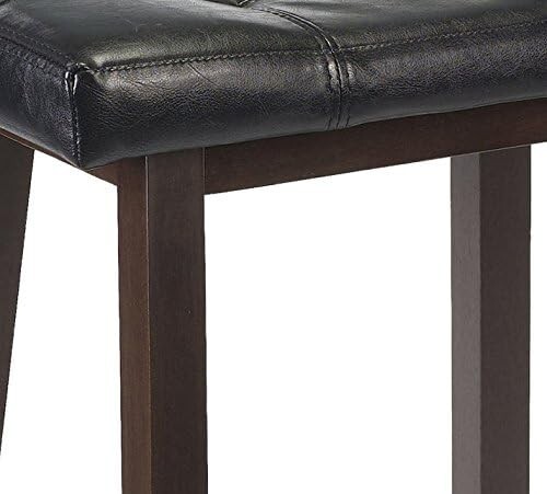 NEW Mona Stool, 24", Antique Walnut