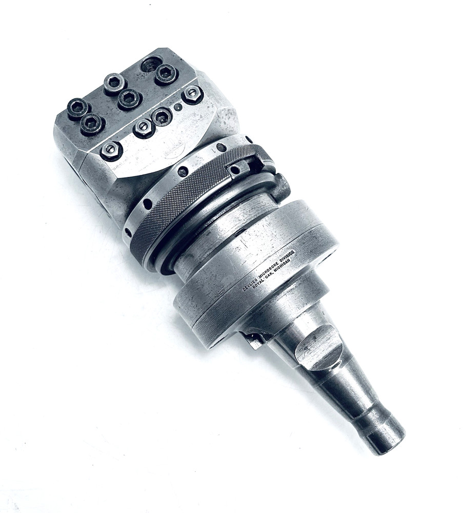 WOHLHAUPTER # UPA4 MICRO ADJ. BORING HEAD 40M-ADD Shank w/Box & Access. *GOOD