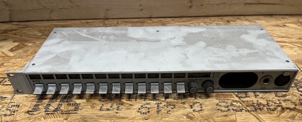 UNTESTED RTS Telex KP-12L 12 Position Key Panel Intercom System