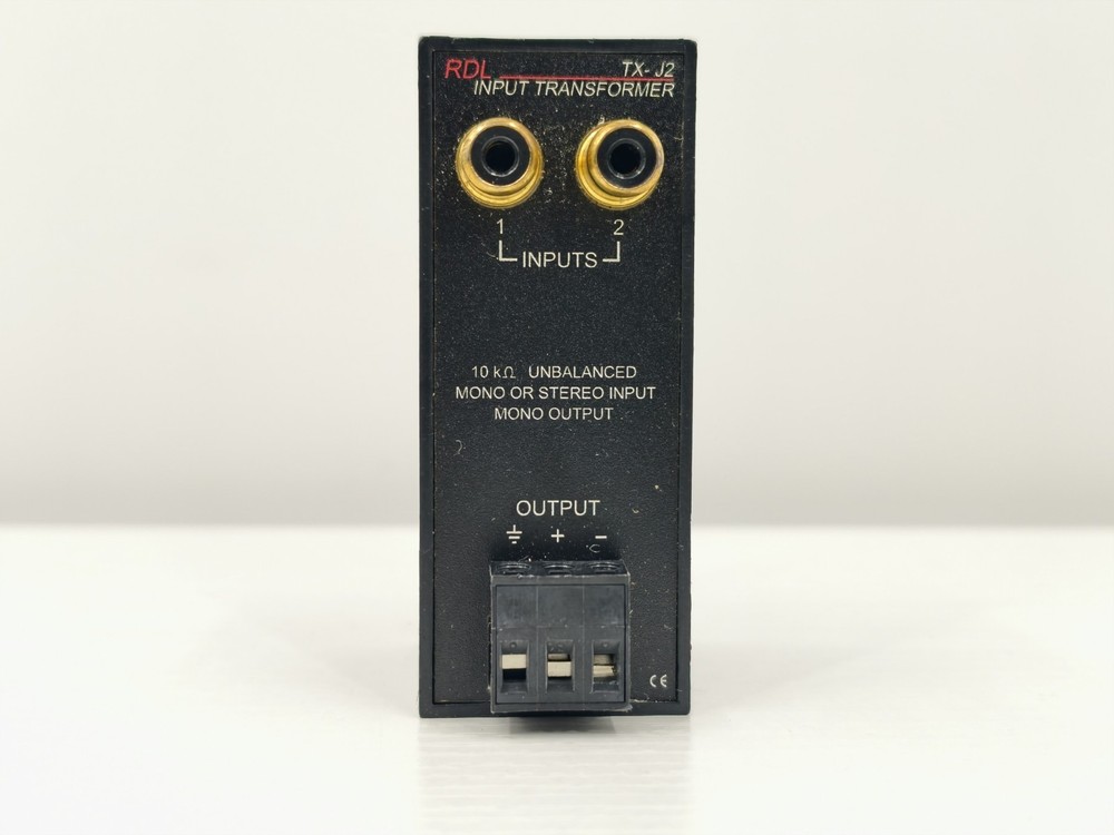 RDL TXJ2 Unbalanced Input Transformer Untested As Is