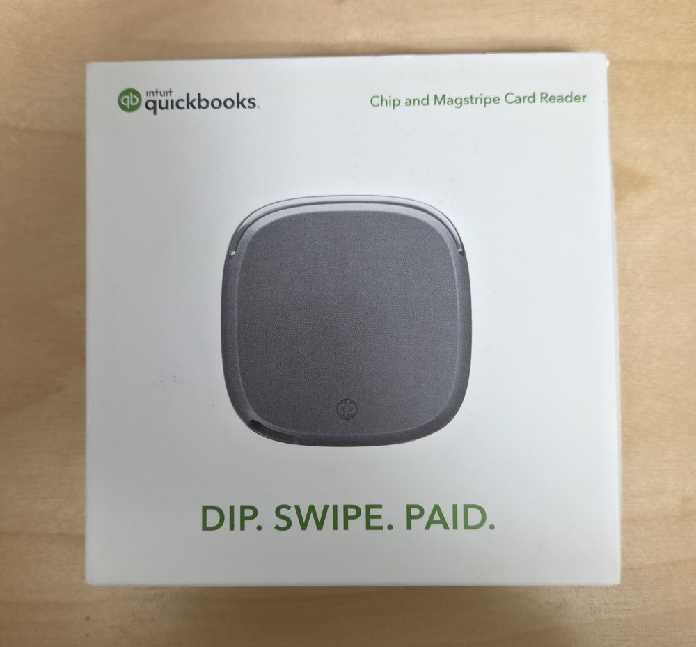 Intuit Quickbooks Bluetooth Chip and Magstripe Card Reader