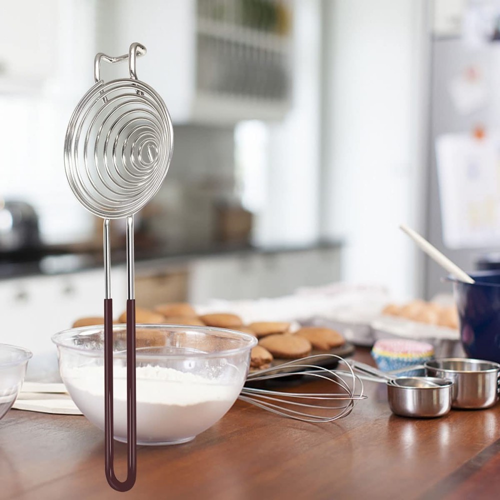 1 Pack Stainless Steel Yolk White Separator Tool (Silver)