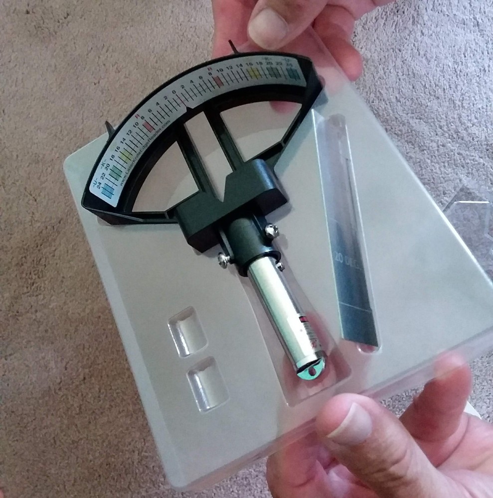 Laser Knife Edge Reader Sharpness Tester Precision Tool For Sharpening Stones