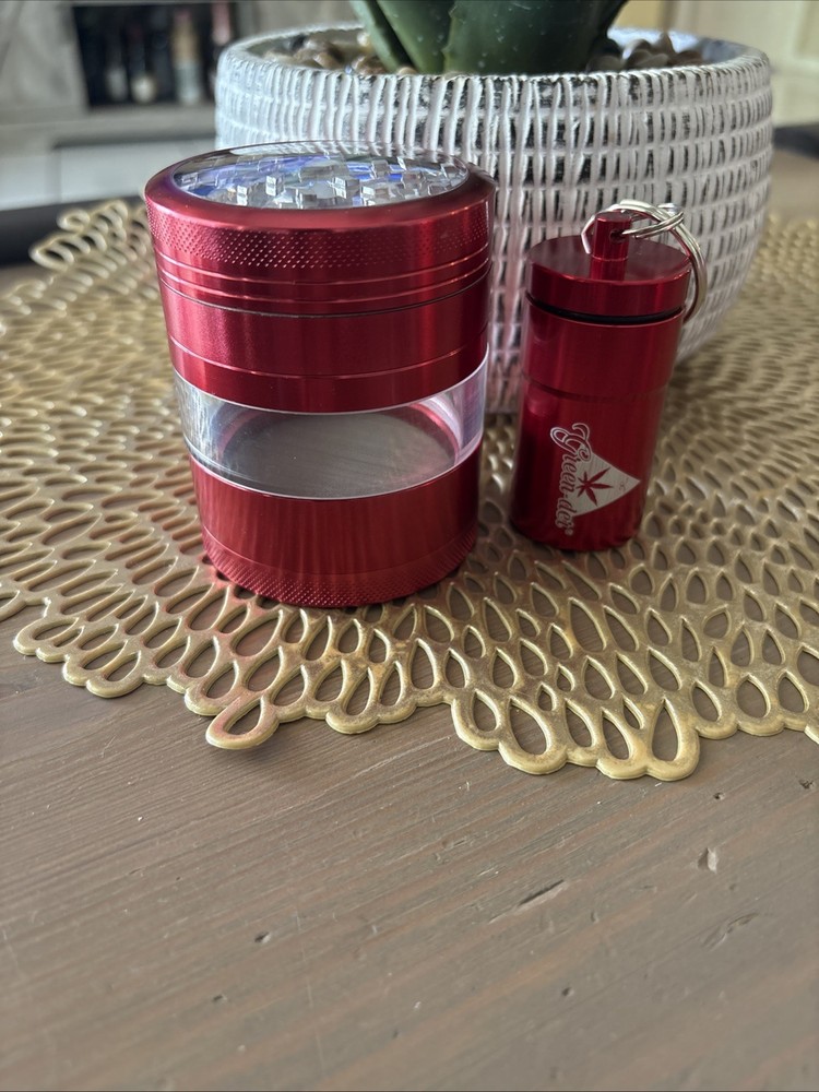 Complete Herb Grinder Kit Red