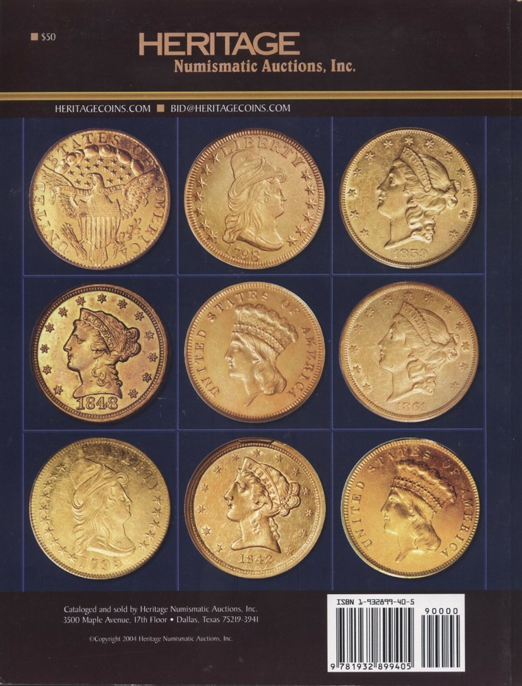 HERITAGE FUN JAN. 2005 3 SPECIALTY AUCTION CATALOGS