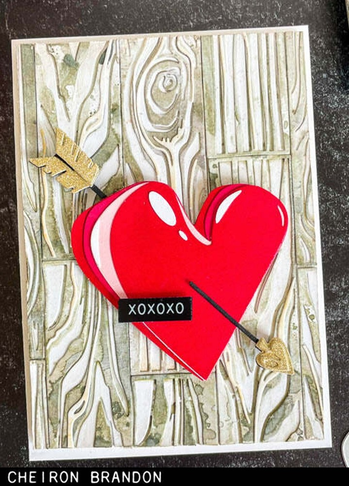 Sizzix Thinlits Lovestruck Colorize 16pc set #665852 Retail $34.99 Tim Holtz