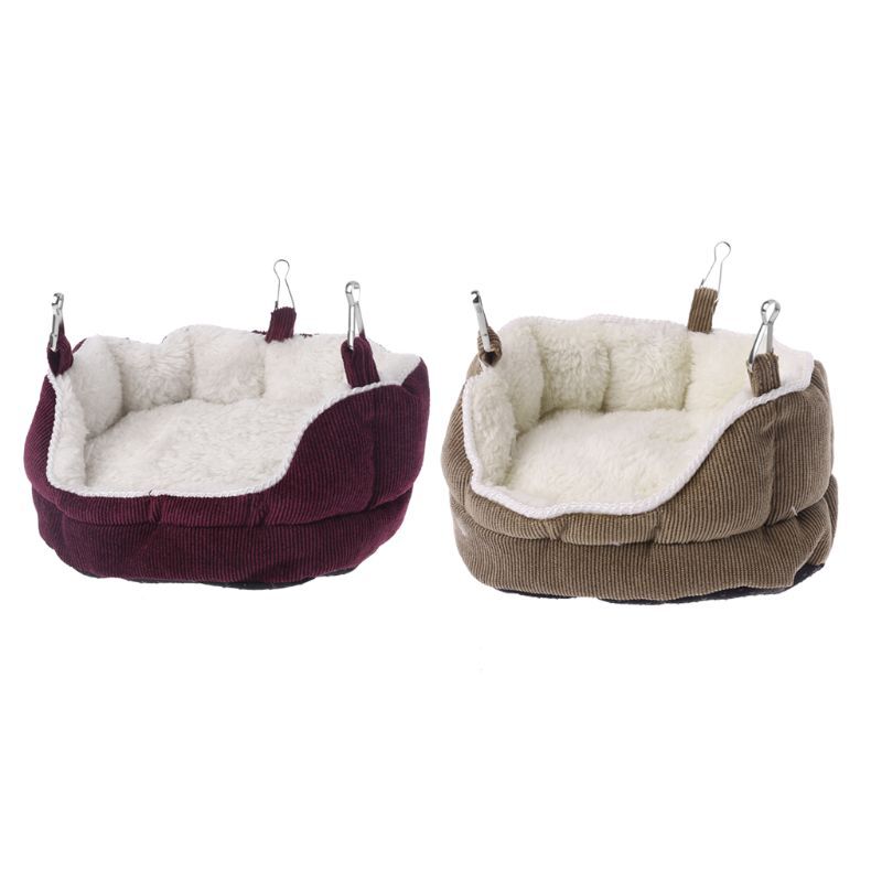 Practical Small Pet Hammock Pet Bed Soft Warm Cage for Small Animals