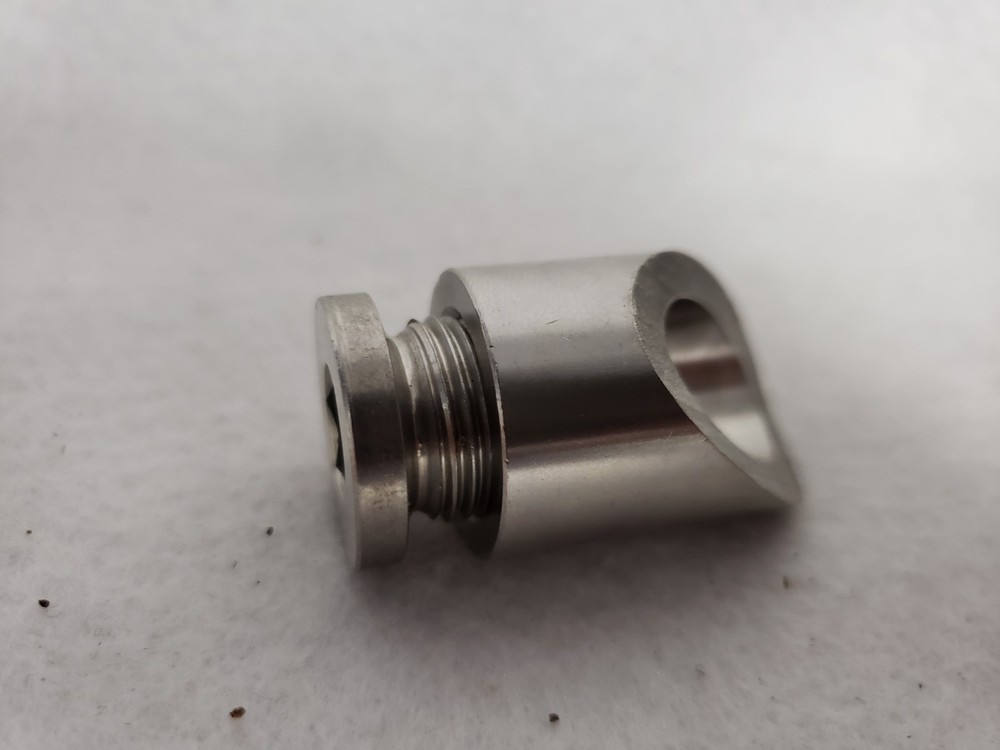 45° Oxygen Sensor O2 Weld on Nut & Cap Bung Kit M18*1.5 Thread S2P4