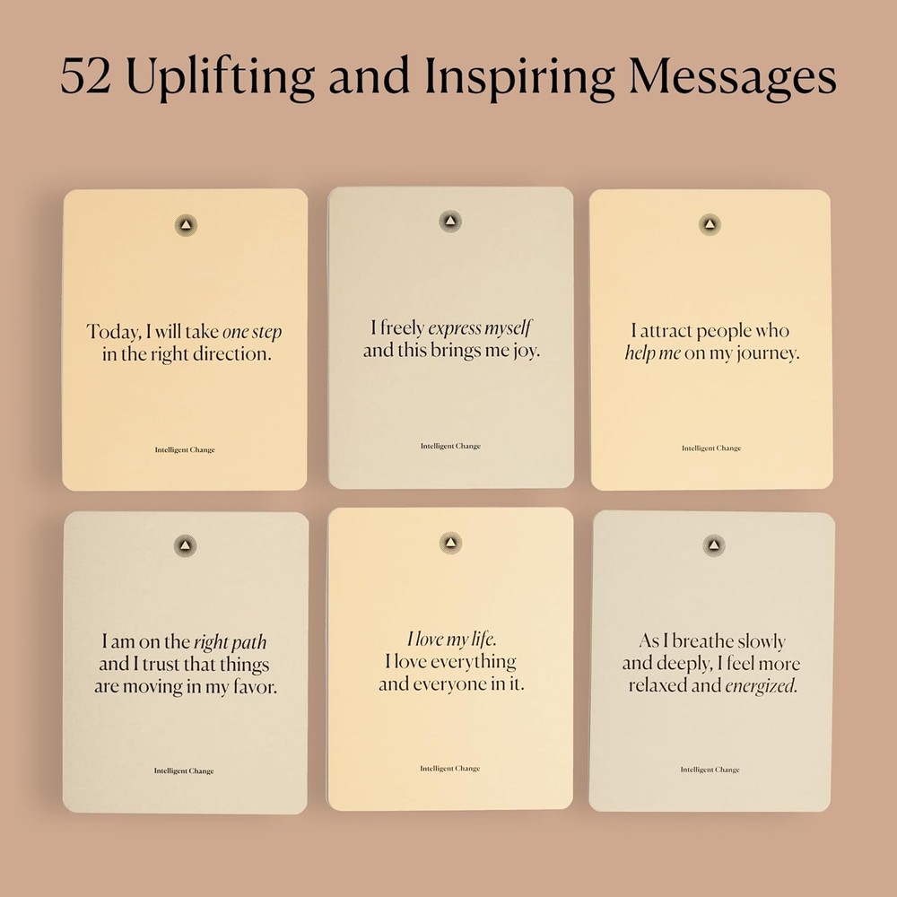 Mindful Affirmation Cards with Stand
