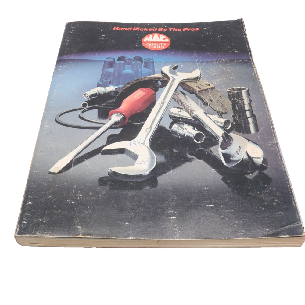 MAC Tools 1986 Product Catalog MT86CAT with Tool Name Index