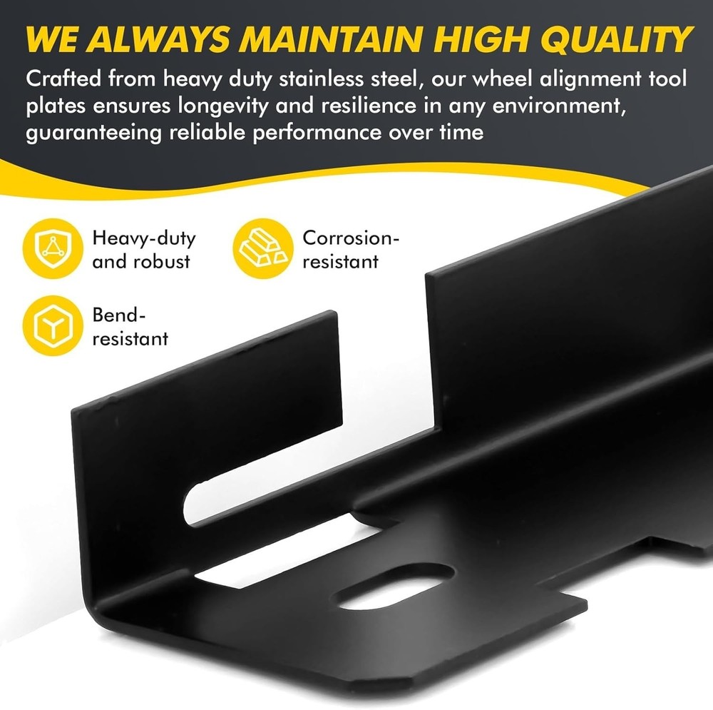 Wheel Alignment Tool Kit, Heavy Duty Toe Alignment Tool Universal Front End Tool