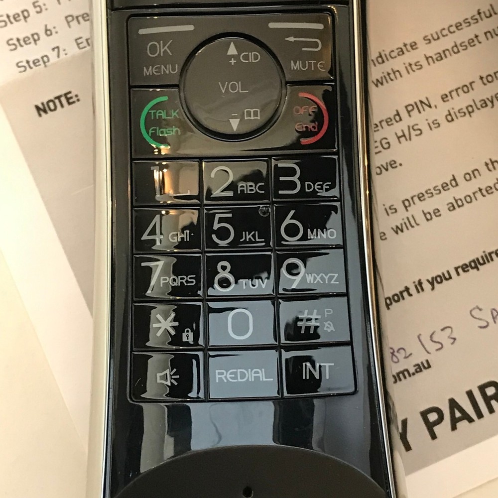 Idect Eclipse 8035 +1 Digital Cordless Phones With Answering Machine x 2