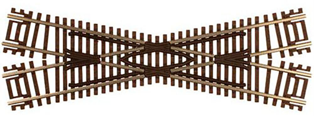 Atlas N Scale Code 55 22.5-Degree Crossing Model Train Track