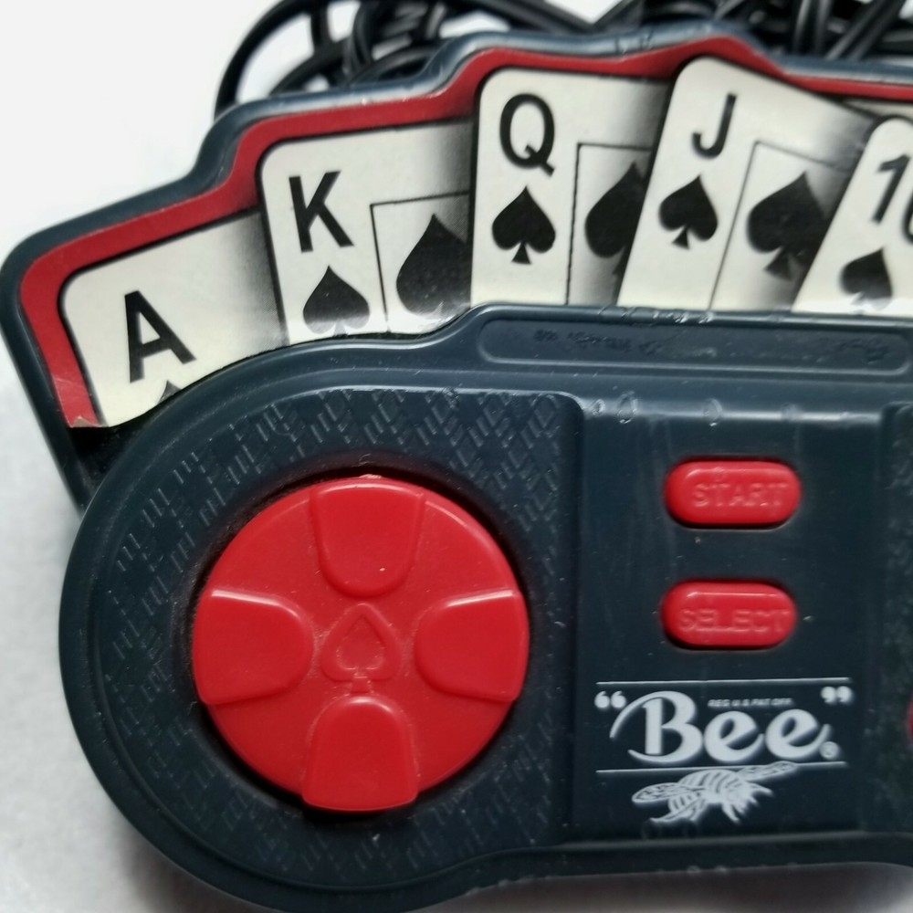Bee Poker Techno Source plug in Play TV Handheld used Needs Batteries