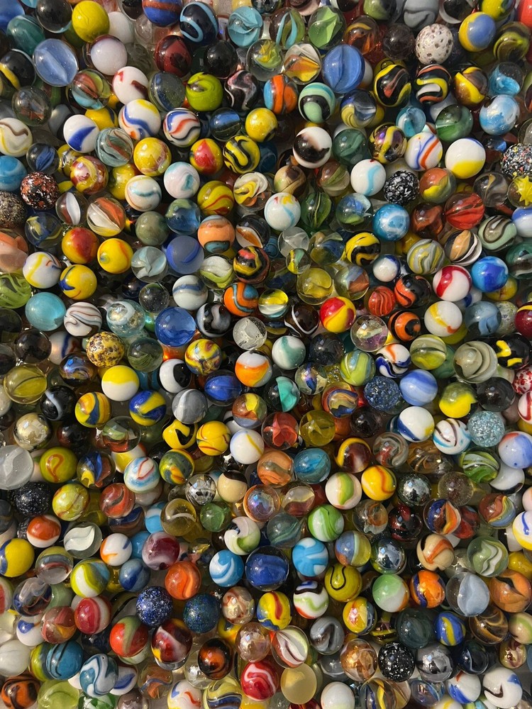 Marbles Lot Of 30 Different