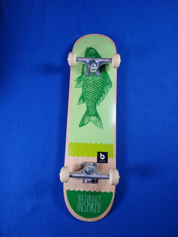 Skateboard Bamboo naturally Inspired Skateboard Read Description