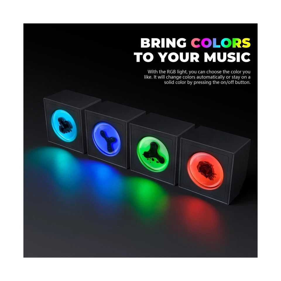 Ferrofluid Music Visualizer, Dancing Sound Sensitive，Ferrofluid Speaker M