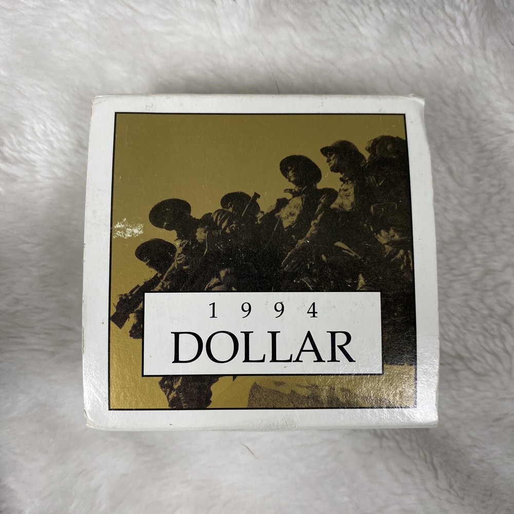 1994 Canada 1 Dollar Remembrance Proof - With Display Box