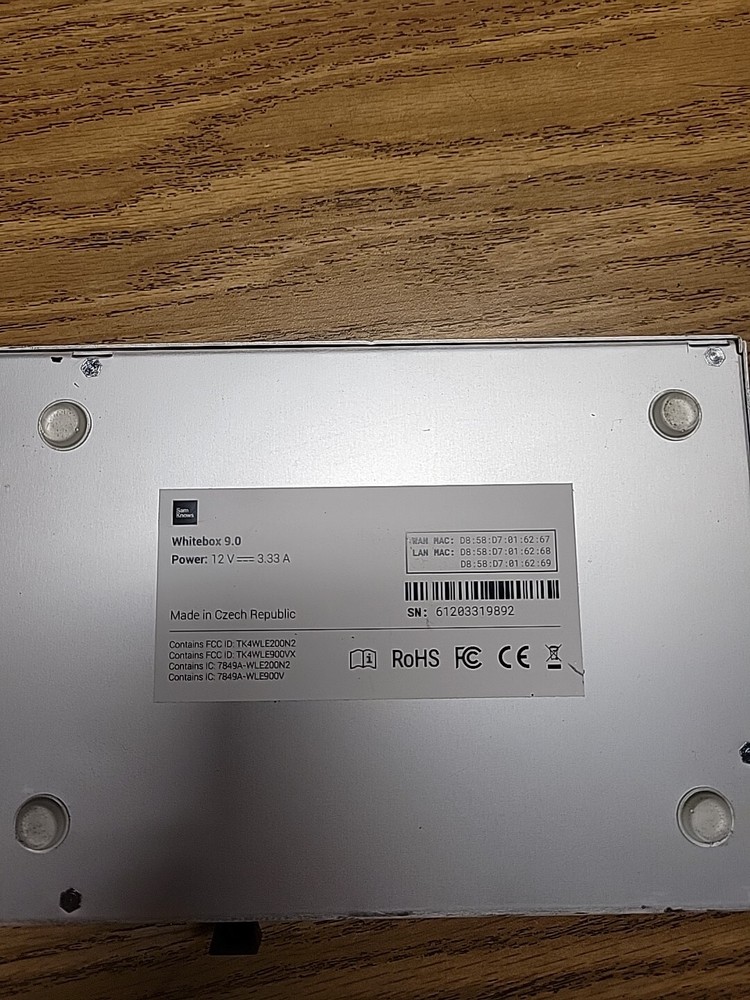 SamKnows Whitebox 9 Internet Speed Monitor
