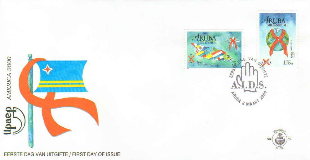 Aruba Scott 193-194 Unaddressed.