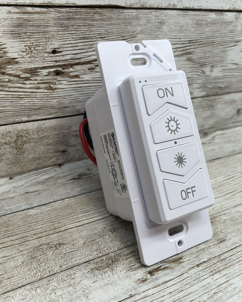 NEW Espen Technology VRF-WM-2W VersaDim RF Control System Wall Switch W/ REMOTE