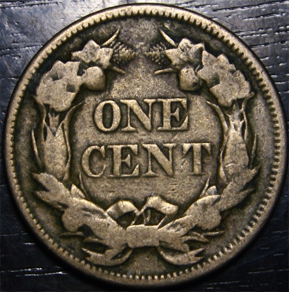 1857 Flying Eagle Cent 1c US Coin