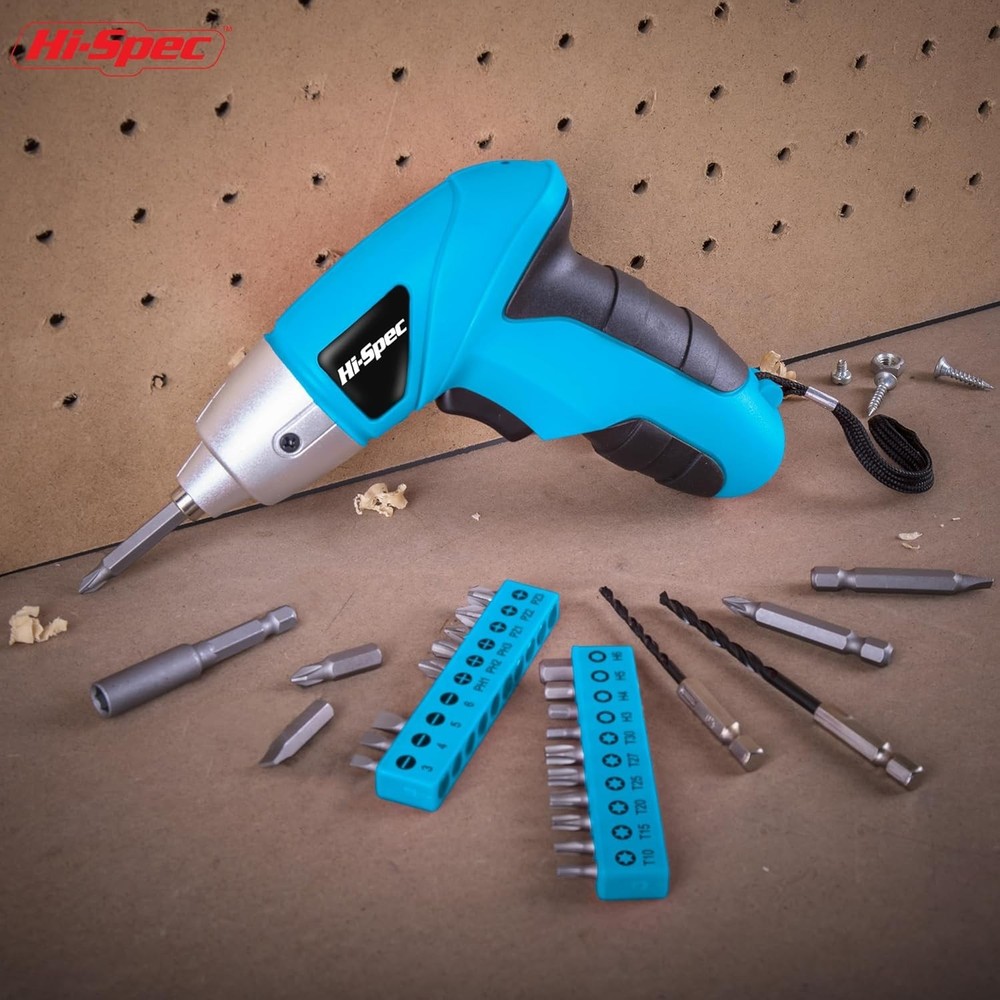 Compact & Lightweight Electric Screwdriver - Perfect for Home Projects