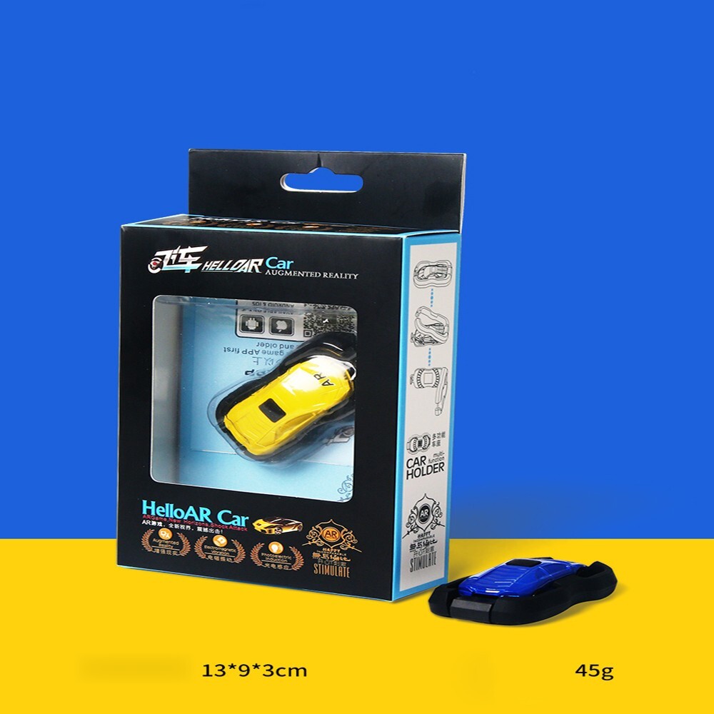 2Pcs Augmented Reality Racing Game Mini Toy Car iOS Android Mobile Phone Game