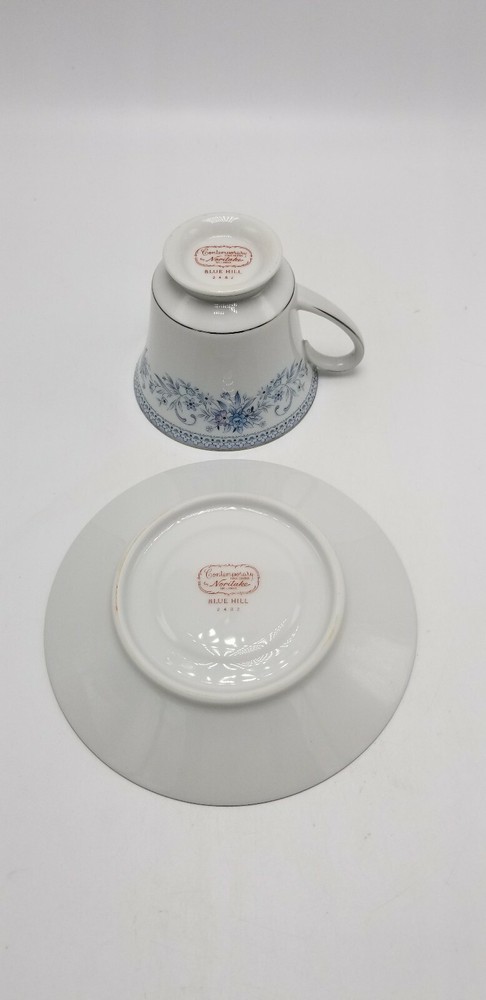Noritake "Blue Hill" Cup & Saucer Set