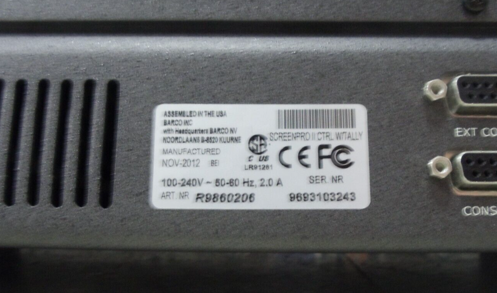 BARCO Screen-Pro II HD Video Controller