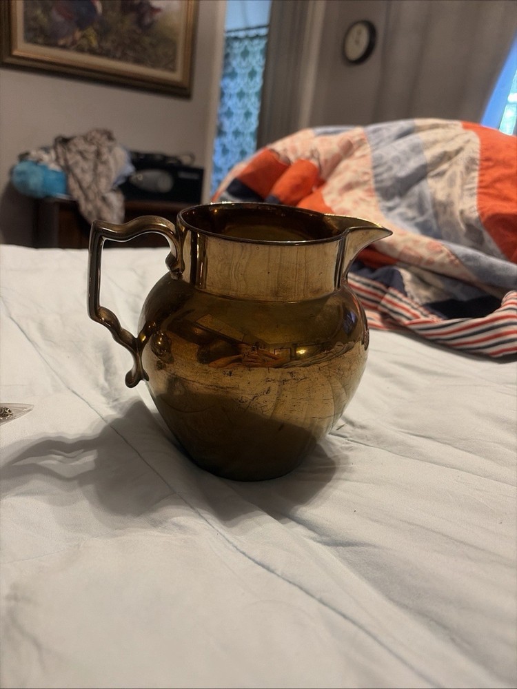 Antique Copper Pitcher