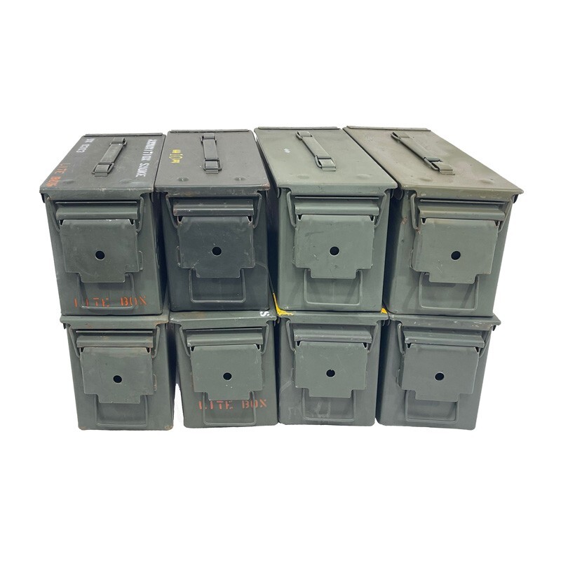 50 cal ammo cans Grade 2 (8 Pack)