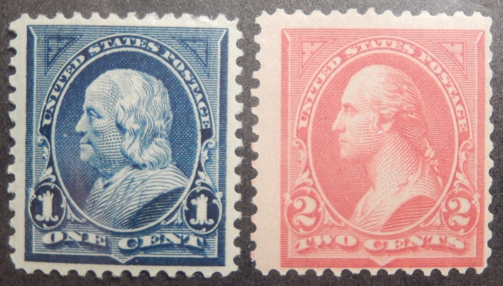 Scott # 264, 266, Mint Original Gum (LH/NH)