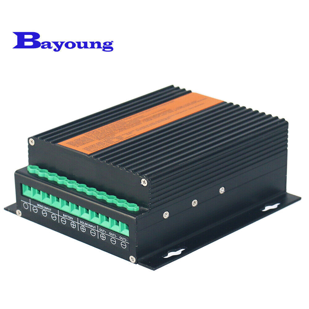 12V24V 48V Regulator Windmills Mppt Solar &Wind Hybrid System Charge Controller