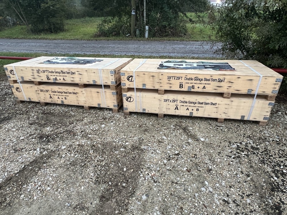 33x25FT Galvanized BUILDING/SHED (FULL KIT)