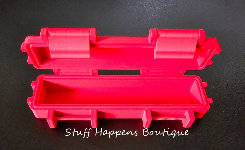 Red USMC Tactical Gum Ration Box - 3D Printed Box