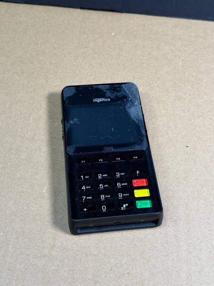 Ingenico ISMP4 Card Reader w/ Barcode Scanner Ships Fast!!!
