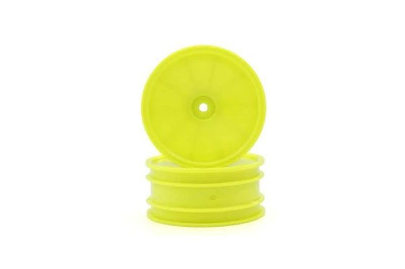 Kyosho - 2.2 Dish Wheel (Front/Yellow/2pcs)