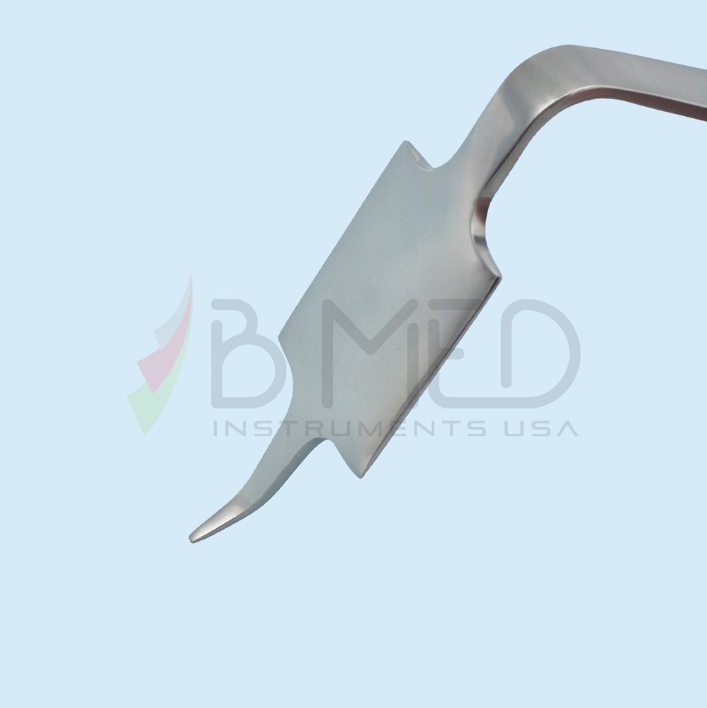 Bent Hohmann Retractor Wide Tip 41mm Modified