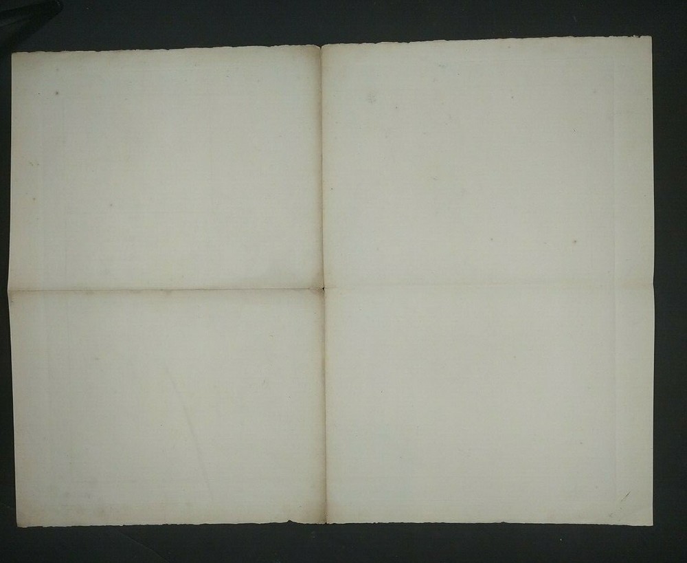 1793-75 REVOLUTIONARY WAR MAP - AUTHENTIC PRINT