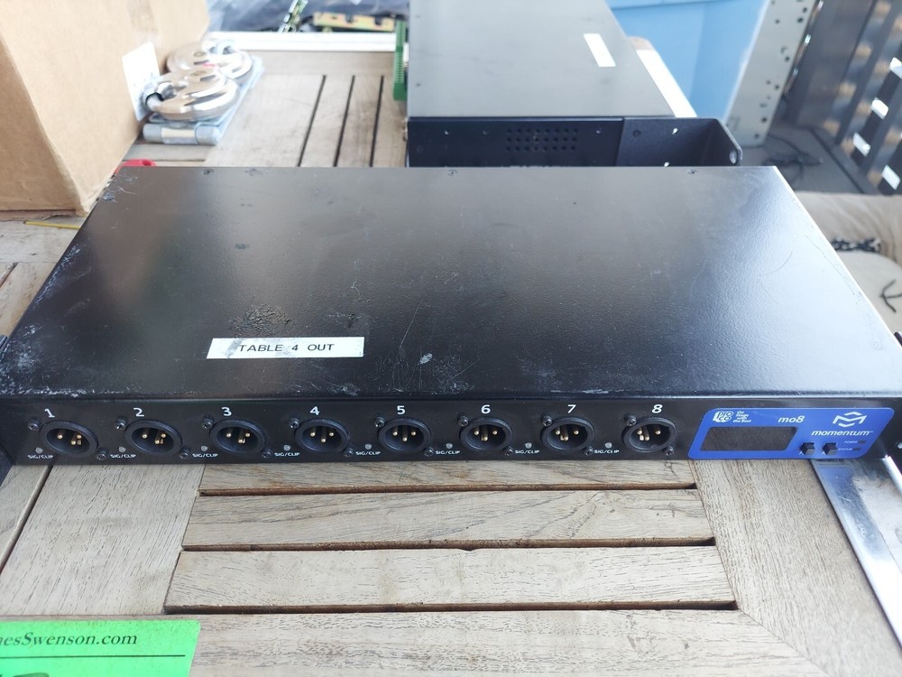 ProCo MO8+-RSTK-01 Momentum mo8+ 8Ch Analog Output Untested