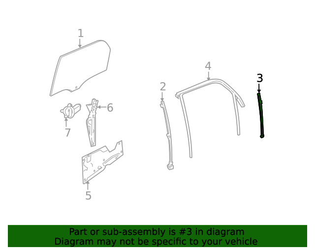 Genuine GM Rear Guide 10388994