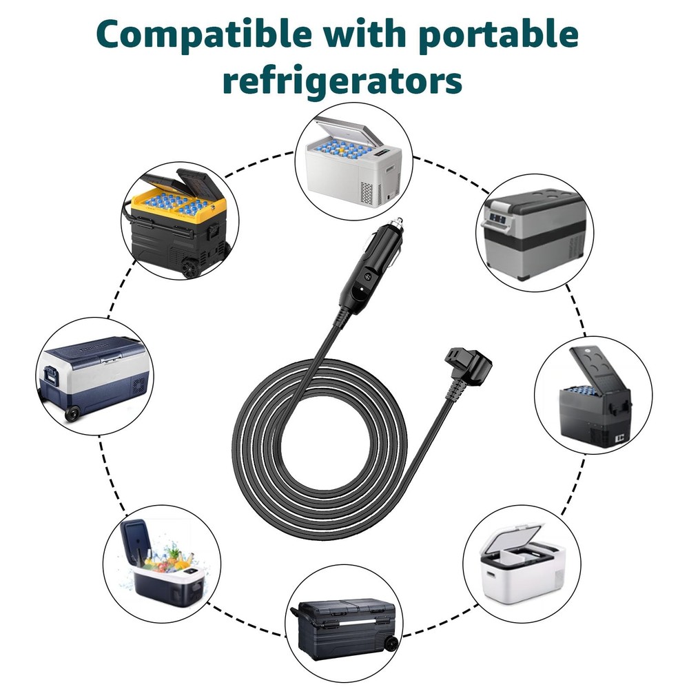 DC Power Cord Compatible with alpicool, Bodega, euhomy, bougeRV, ARB, ICECO, ...