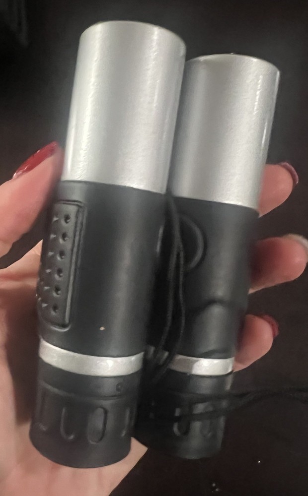 Compact Foldable Binoculars With Case & Strap 10x25 288ft Great