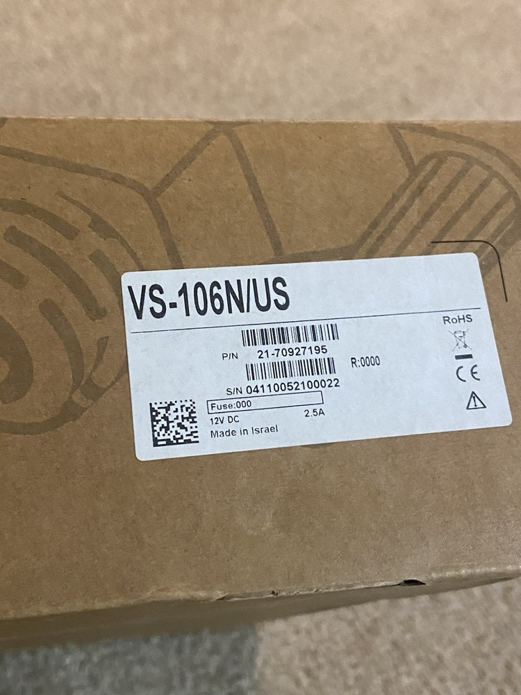 Kramer Electronics Rack Mountable Audio Switch Amplifier Model VS-106N/US, New